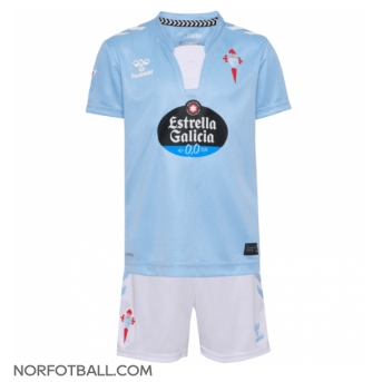 Billige Fotballdrakt Celta Vigo Replika Hjemmedraktsett Barn 2024-25 Kortermet (med bukser)